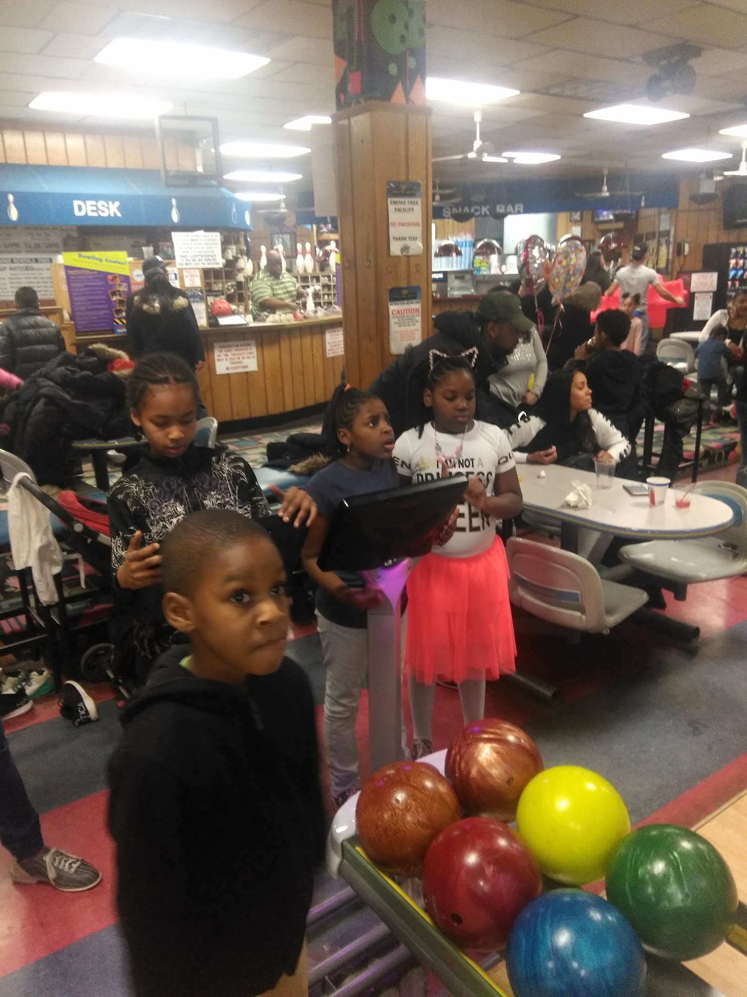 Birthday celebration at Bowlerland